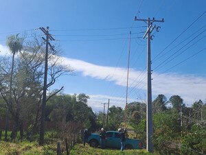 ANDE interviene un suministro en media tensión con conexión irregular en Guairá - .::Agencia IP::.