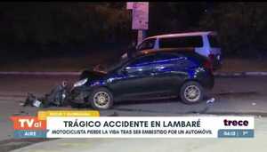 Adolescente perdió la vida durante un accidente de tránsito - trece