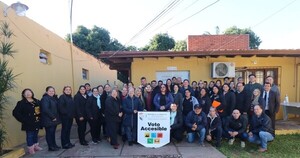 Justicia Electoral culminó ciclo de capacitaciones de Voto en Casa en Central - .::Agencia IP::.