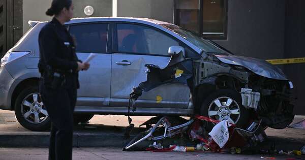 La Nación / Vehículo causa 28 heridos en atropello masivo Los Ángeles