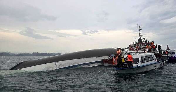 La Nación / Vietnam: al menos 18 muertos al volcar un barco turístico