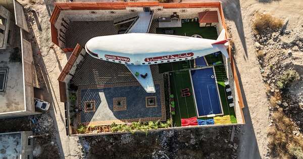 La Nación / Ofrecen estadías en una casa avión en Cisjordania, sin aeropuerto