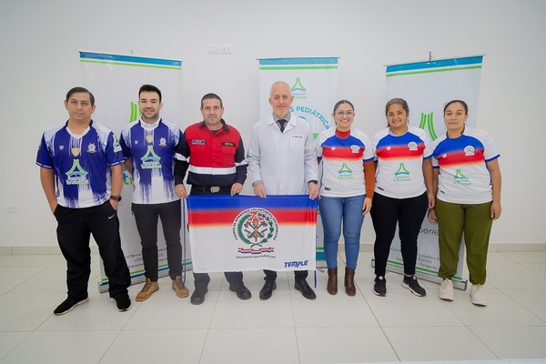 SANATORIO LA TRINIDAD APOYA A BOMBEROS VOLUNTARIOS DE ENCARNACIÓN