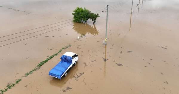 La Nación / Lluvias torrenciales en Corea dejan 9 muertos y 7.000 evacuados