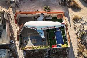 Un avión sin despegar: la insólita casa que ofrece estadías en Cisjordania - Viajes - ABC Color