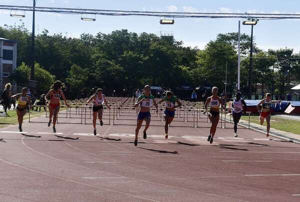 Iberoamericano de Atletismo U18: Brillo en pista de la SND - Polideportivo - ABC Color