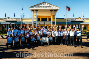 Con entusiasmo y una organización impecable, Amambay fue el décimo departamento que recibió el Fuego Panamericano - El Nordestino