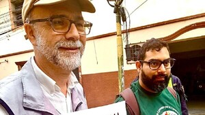 Pa’i Luna casi va detenido por cartel con un reclamo social