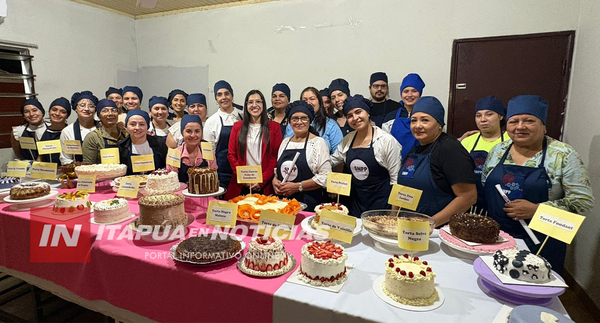 CON ÉXITO SE REALIZARON CLAUSURAS DE CURSOS DE GASTRONOMÍA EN EL SNPP ENCARNACIÓN