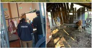 La Nación / Allanan vivienda e incautan 26 animales vacunos de dudosa procedencia