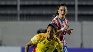 Dura caída de Paraguay ante Colombia