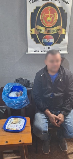Hombre fue detenido por intentar meter cocaína en cárcel de Ciudad del Este