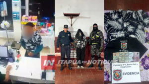 VIOLENTO ASALTO A FARMACIA EN ENCARNACIÓN: DELINCUENTE FUE APREHENDIDO 