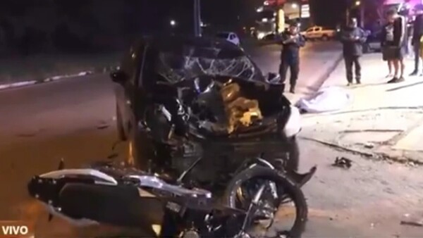 Adolescente muere en accidente de tránsito en Lambaré
