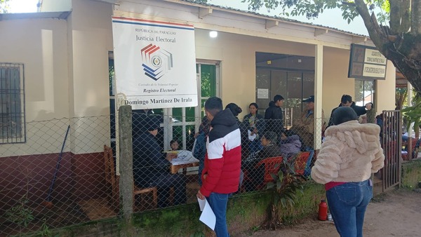 Justicia Electoral realiza jornada de documentación en Domingo Martínez de Irala - ADN Digital