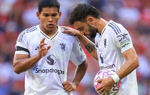Versus / El mensaje de Diego León tras sus primeros minutos con el Manchester United
