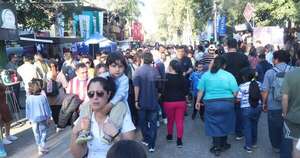 La Nación / Las familias se agolparon este domingo a la Expo Paraguay 2025