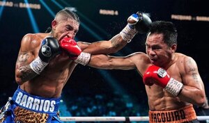 Versus / Pacquiao desafía a Barrios en su regreso pero no reconquista el título mundial
