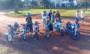 En operativo «anticarreras» también incautan 11 motos en Minga
