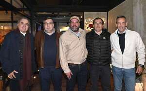 Guiso de confraternidad entre Sudameris y Senepol en la Expo  - Sociales - ABC Color