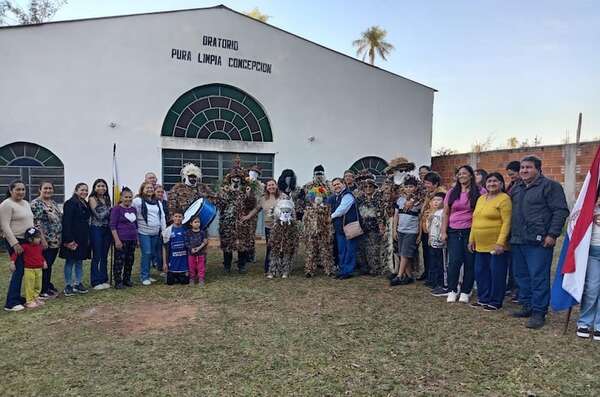 Los Guaicurúes de Emboscada llegaron por primera vez a Cabañas para honrar a Santa Librada - Nacionales - ABC Color