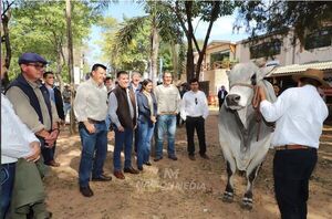 Horacio Cartes visitó la Expo Paraguay 2025 y destacó la fuerza productiva del campo