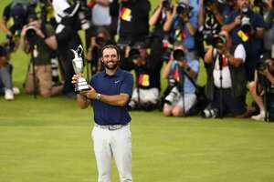 Scheffler consolida su reinado en el golf al conquistar su primer Abierto Británico - Polideportivo - ABC Color