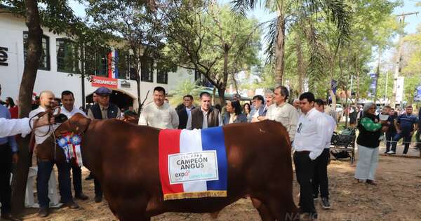 La Nación / Cartes visitó la Expo Paraguay 2025
