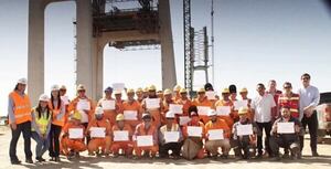 Trabajadores chaqueños son certificados en sus competencias en el futuro Puente Bioceánico