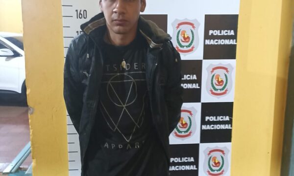 Capturan a supuesto reducidor