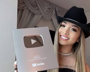 ¡Este fue el regalo que recibió Marilina por parte de Youtube!