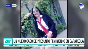 Un nuevo caso de presunto feminicidio en Carapeguá