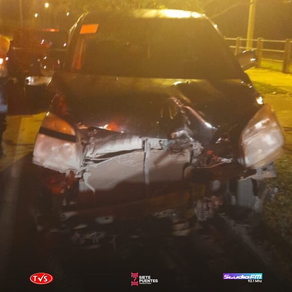CONCEJAL DE CARMEN DEL PARANÁ PROTAGONIZA ACCIDENTE Y SE NIEGA A PRUEBA DE ALCOHOLEMIA - «TVS DIGITAL»