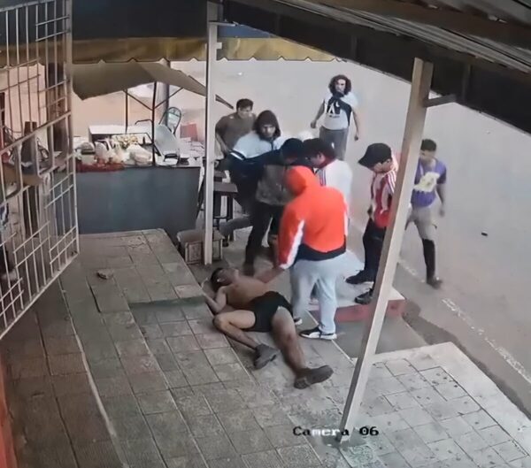 Hincha recibió brutal golpiza en Luque - Portal Digital Cáritas Universidad Católica