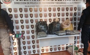 Hallan varias bolsas de marihuana en la ribera del río Paraná