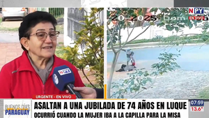 “Imposible vivir con tranquilidad en el país”: Motochorros asaltan a jubilada que iba a la iglesia