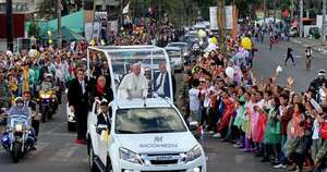 La Nación / Conmemorarán la visita del papa Francisco a Paraguay con un evento en Roma