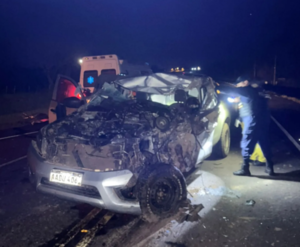 Brutal choque entre camionetas deja un muerto San Juan Bautista