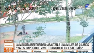 La maldita inseguridad: asaltan a una mujer de 74 años en Luque