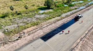 Ruta PY12 avanza hacia la pavimentación con casi 3,5 km de base terminada - .::Agencia IP::.
