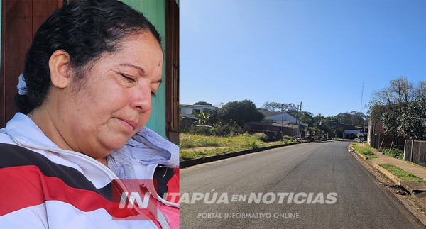 MUJER DENUNCIA GOLPIZA Y ROBO EN EL BARRIO SAN ISIDRO DE ENCARNACIÓN
