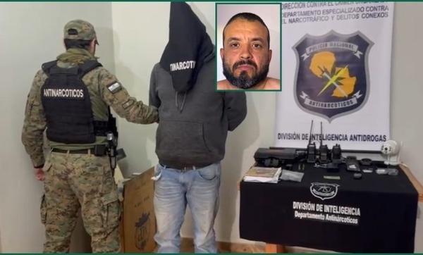Capturan a comandante zona del PCC en zona de Vaquería, Caaguazú
