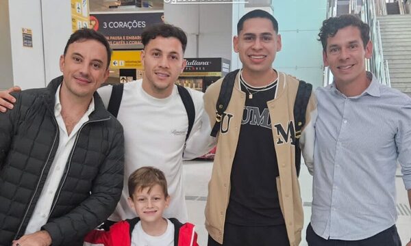 ¡Gustavo Caballero ya está en rapailandia, donde se va a sumar al Santos de Neymar!