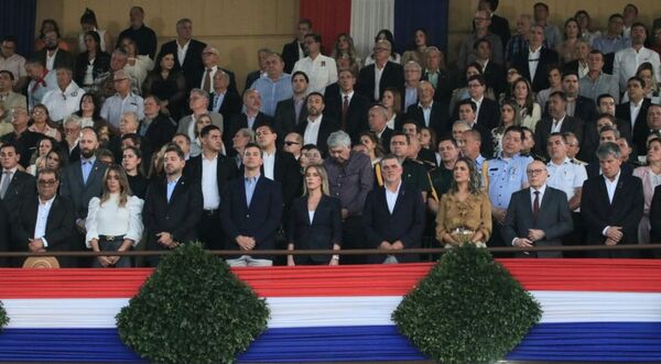 El titular de la Corte Suprema participó del acto inaugural de la ExpoPy 2025