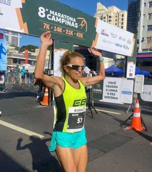 Maratón en Brasil: Carmen Martínez, doble corona en Campinas - Polideportivo - ABC Color