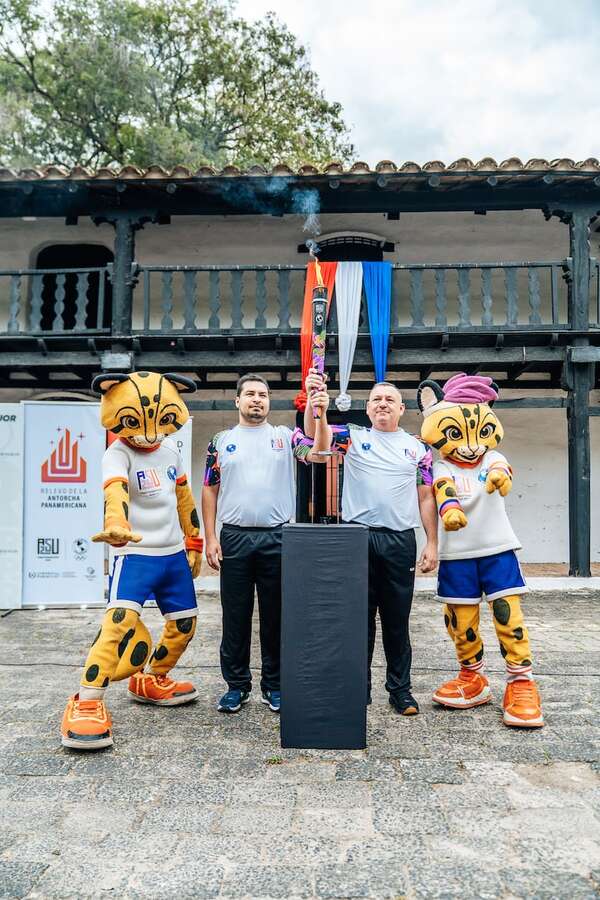 Emotivo recorrido del Fuego Panamericano en Pilar - Polideportivo - ABC Color