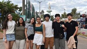 Los paseos de vacaciones por la Expo Paraguay