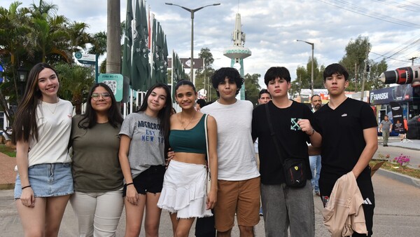 Los paseos de vacaciones por la Expo Paraguay