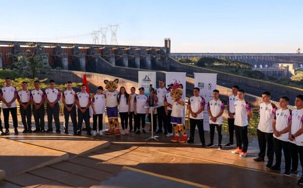 Antorcha de los Juegos Panamericanos ASU2025 recorrió la Central Hidroeléctrica ITAIPU