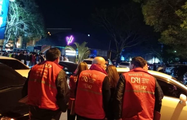 Operativo detecta presencia de menores en fiestas para adultos en Asunción